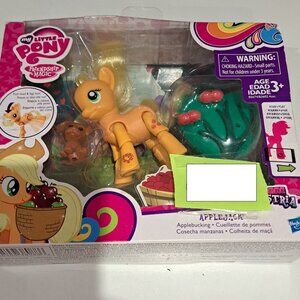Applejack Applebucking my little pony fim g4 toy NIB